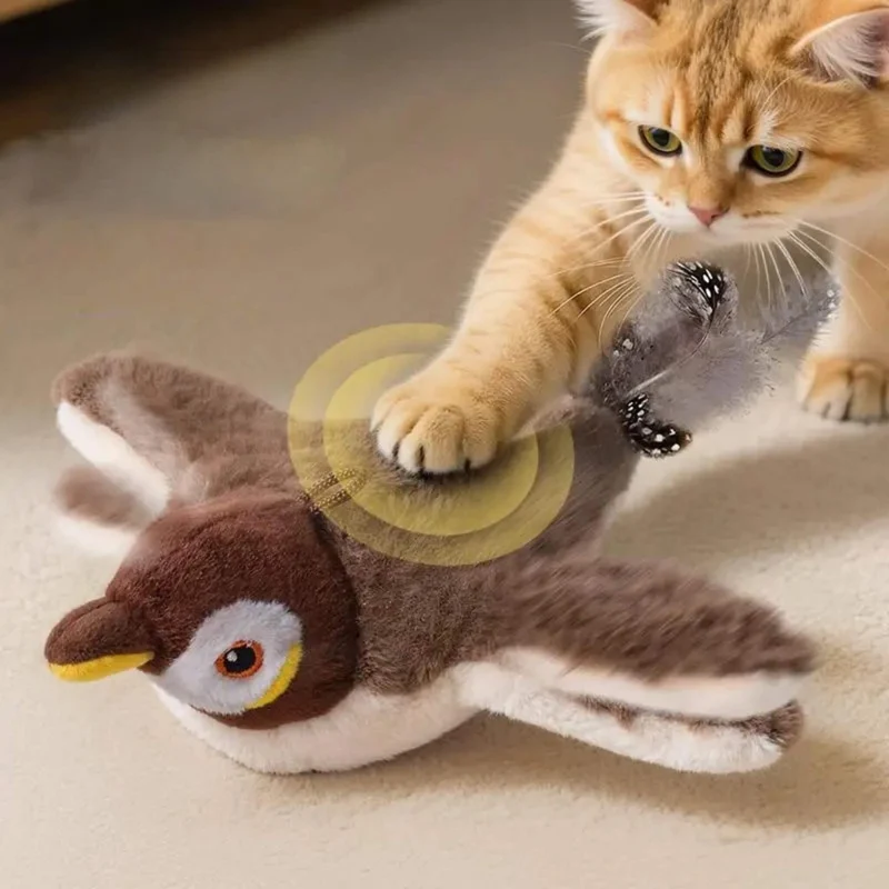 Jouet oiseau pour chat | Aile de plaisir