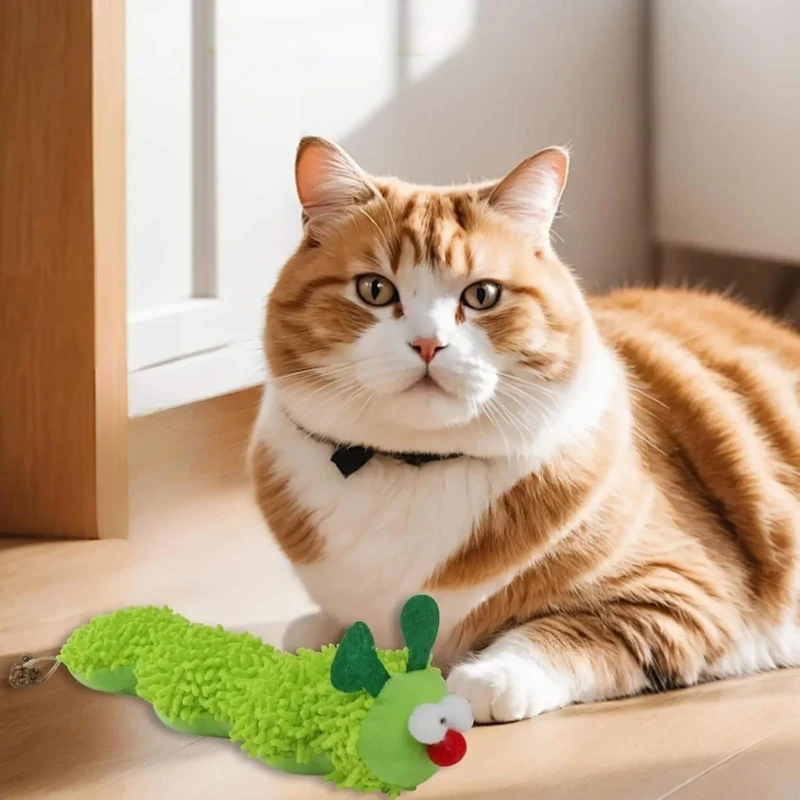 jouet chat | Chenille Herbacée