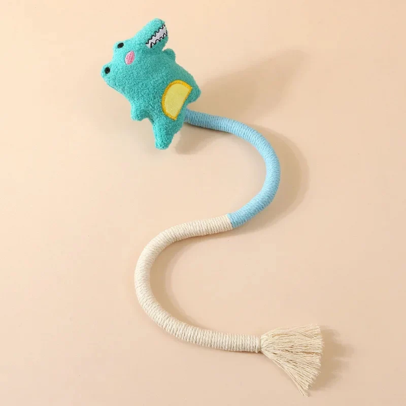 jouet chat | Doudou Corde Dentition