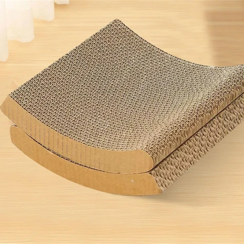 Hamac pour chat - Avec griffoir intégré en carton