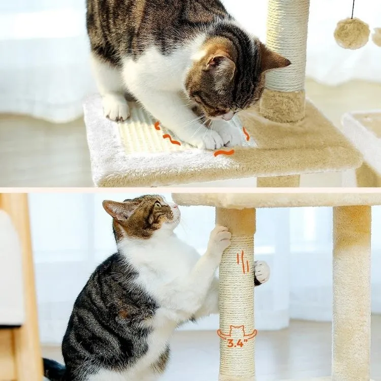 Arbre a chat en bois - MiniCat™