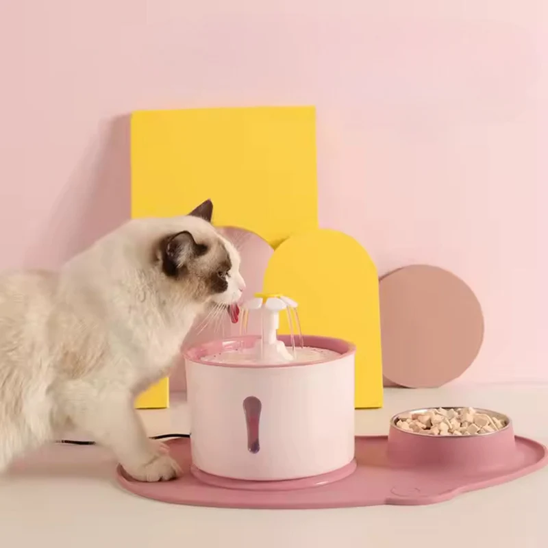fontaine pour chat | Fontaine Féline Plateau Repas