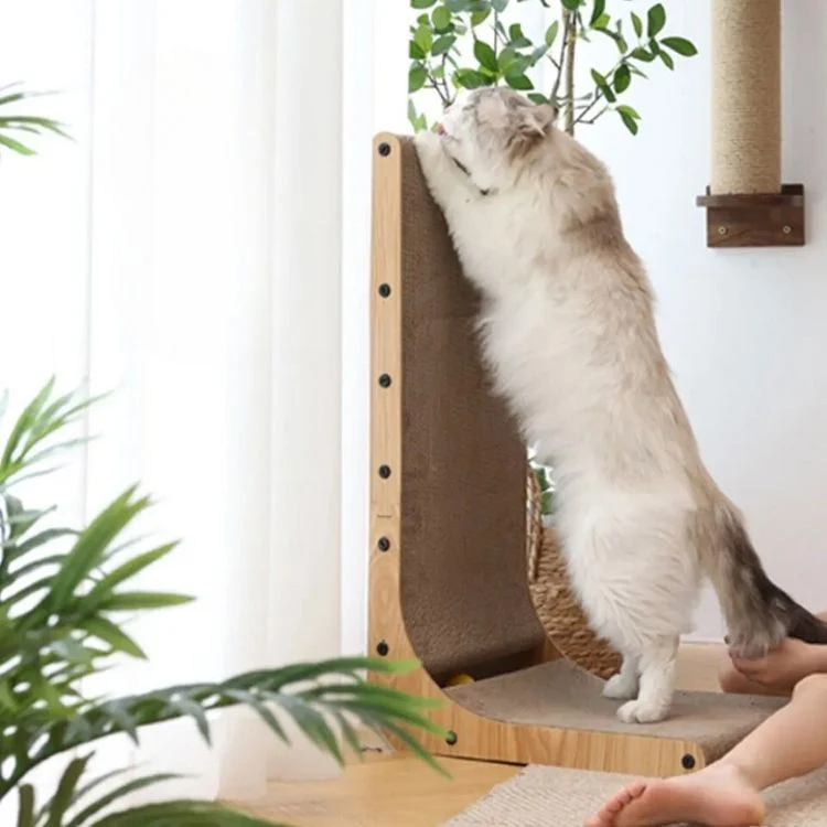 Griffoir chat - Grattoir carton avec Balle - HappyKat