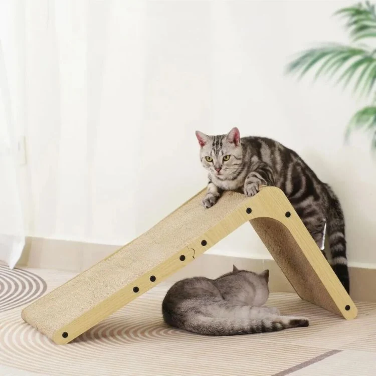 Griffoir chat - Grattoir carton avec Balle - HappyKat