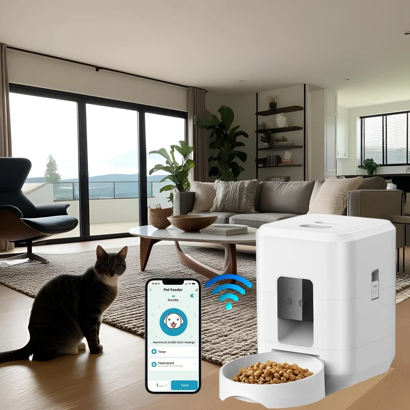 distributeur de croquettes pour chat | Gourmet Bot