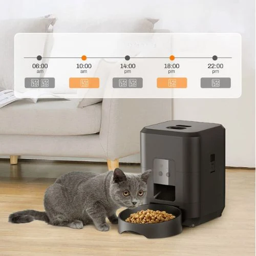 Distributeur de croquettes pour chat automatique - Smart Feed