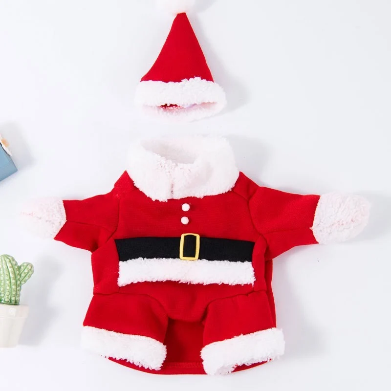 Costume pour chat Père Noël