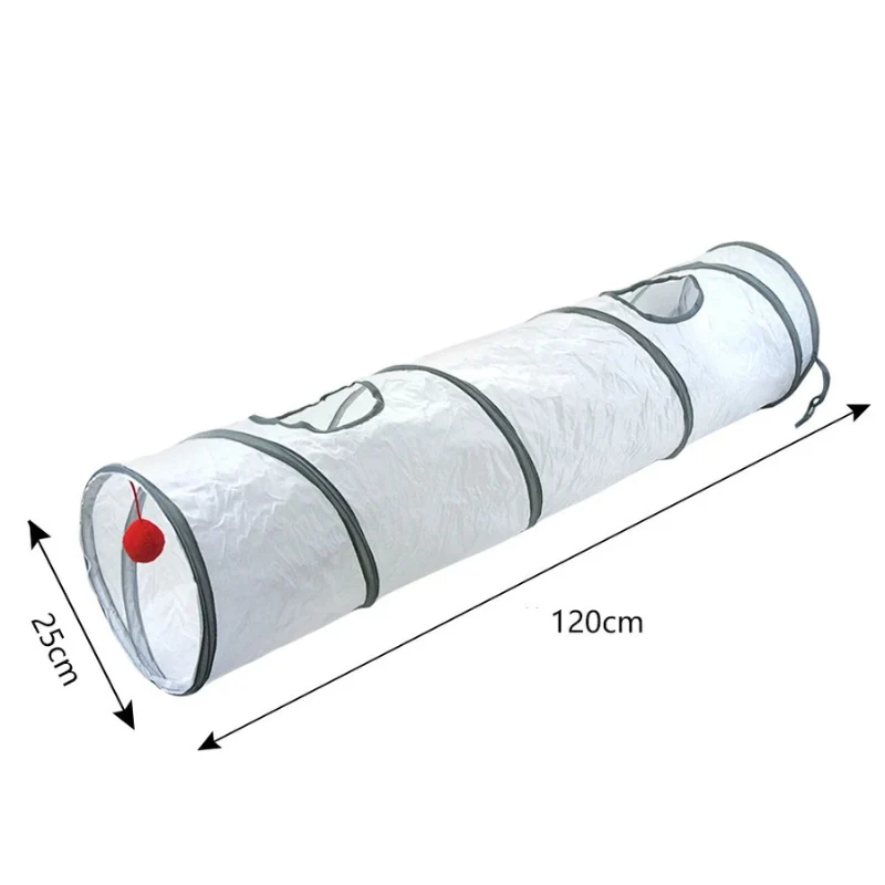 Tunnel jouet pour chat - Interactif