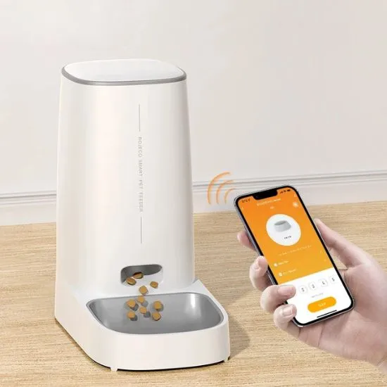 Distributeur croquette chat automatique - Felixora™