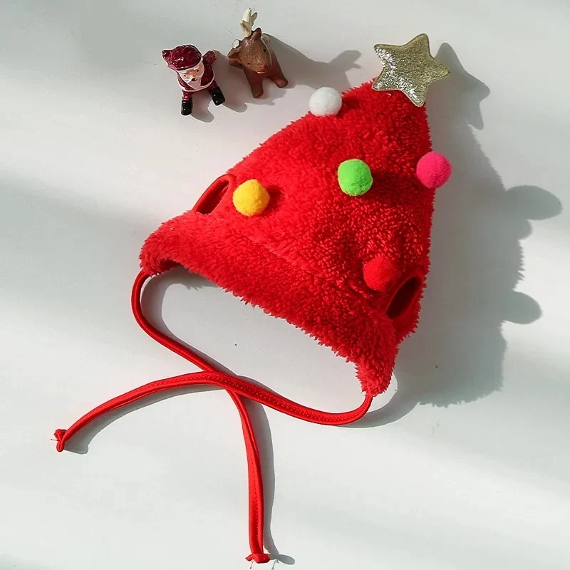 Bonnet de Noël pour chat - Sapin