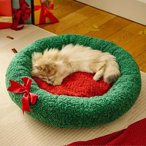Coussin de Noël pour chat