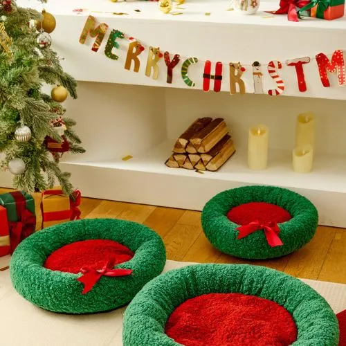Coussin de Noël pour chat
