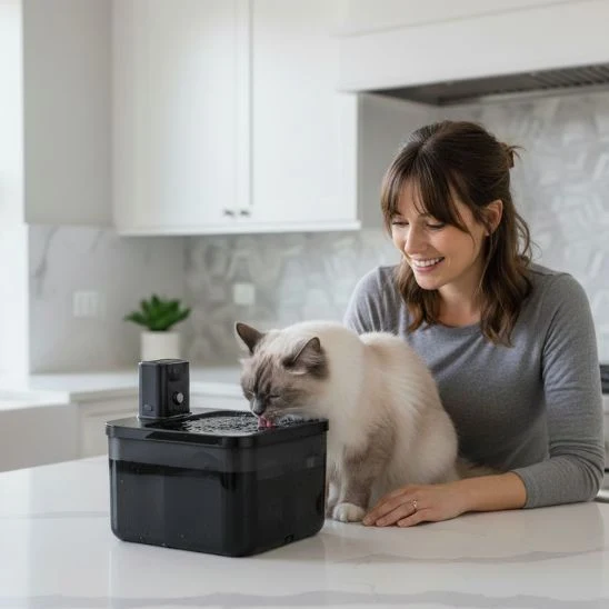 FONTAINE A EAU CHAT | AquaMobile