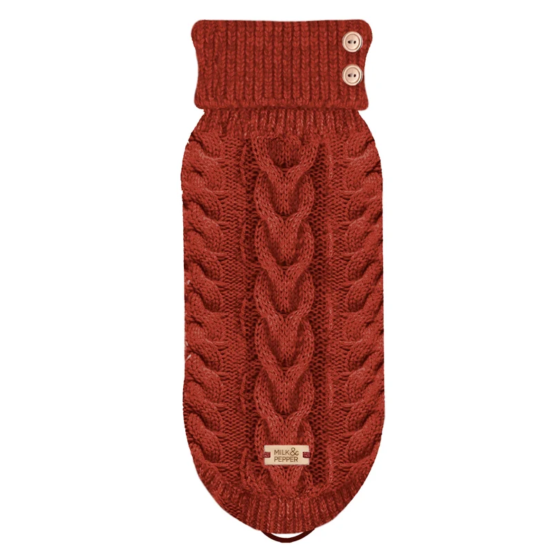 Pull torsade Duncan pour chien - Milk&Pepper