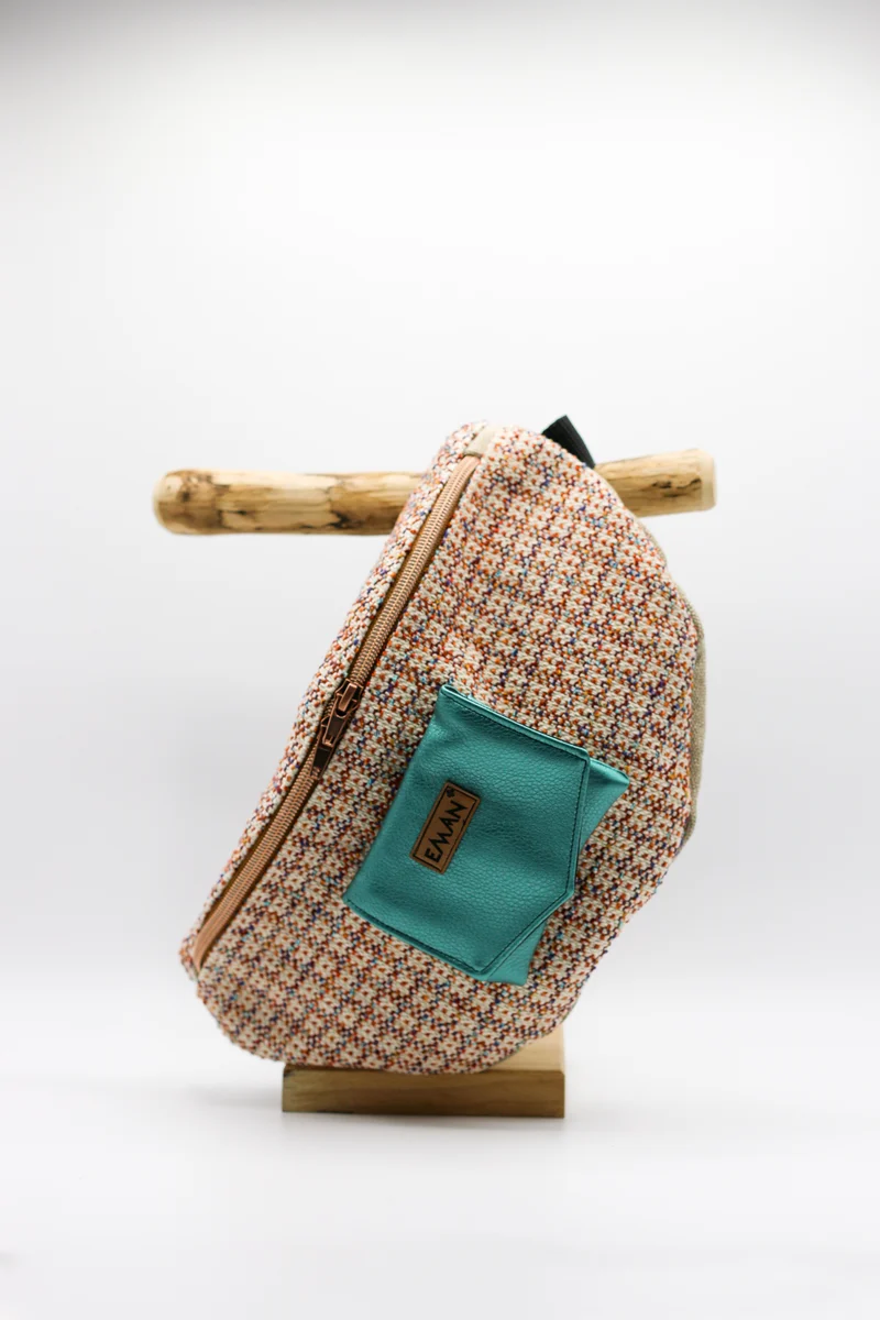 Ensemble Banane Xanel - pochette friandise chien Lamia simili cuir