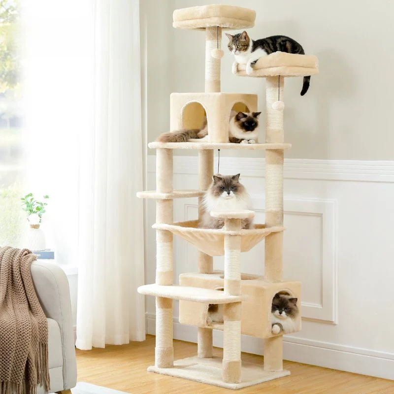 Arbre à chat XXL - 180 cm