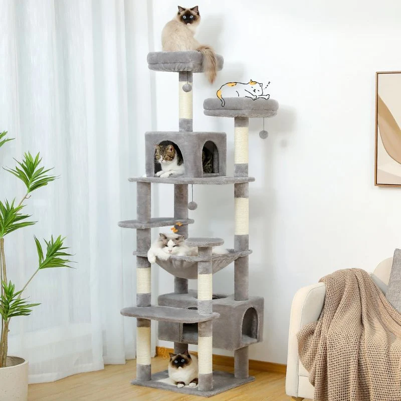 Arbre à chat XXL - 180 cm