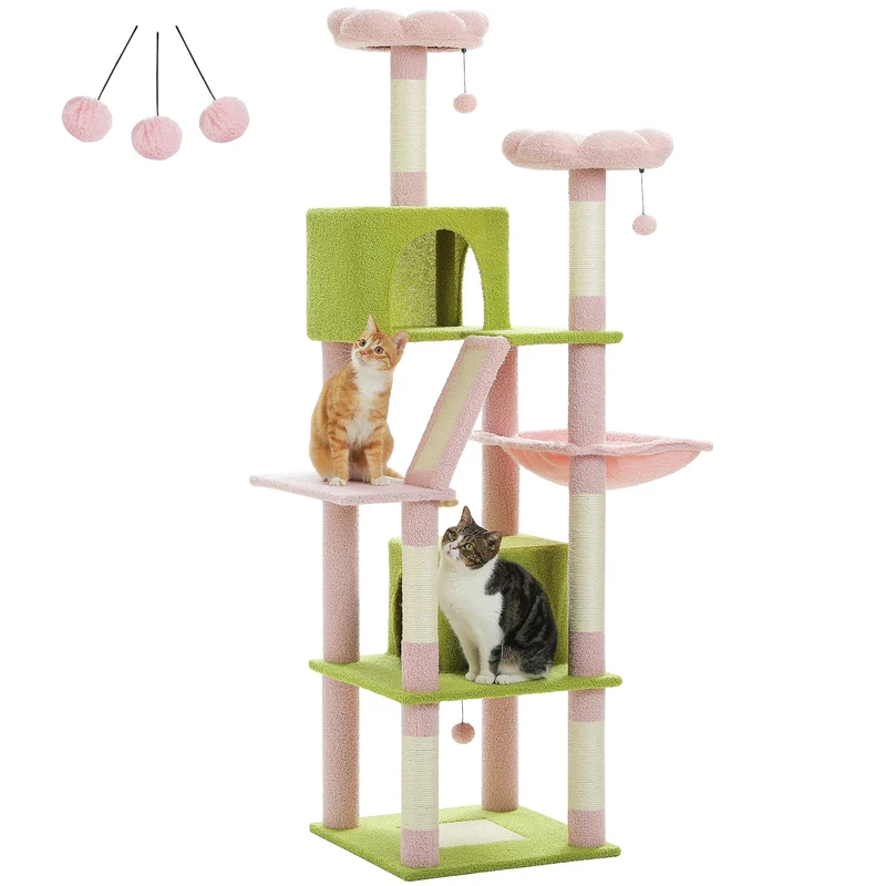 Arbre à chat XXL - 180 cm