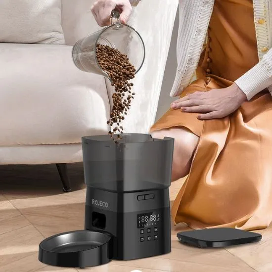 Distributeur croquettes chat - Rojeco 2L