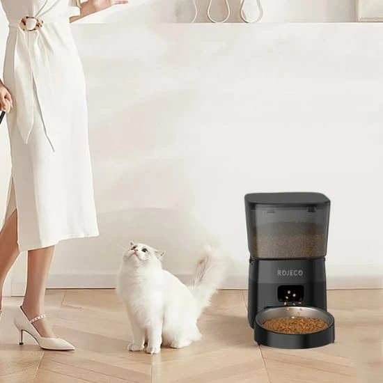Distributeur croquettes chat - Rojeco 2L