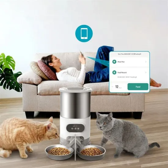 Distributeur croquettes chat - NutriChat™ 3L