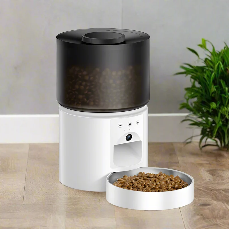 Distributeur croquettes chat - WiFi caméra 3L