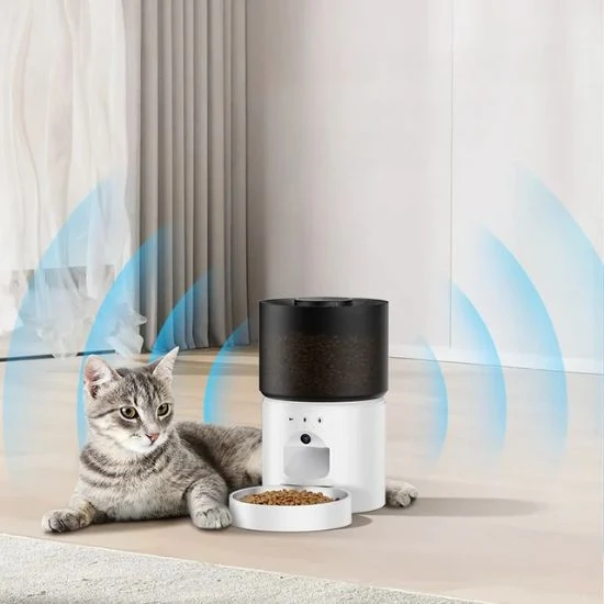 Distributeur croquettes chat - WiFi caméra 3L