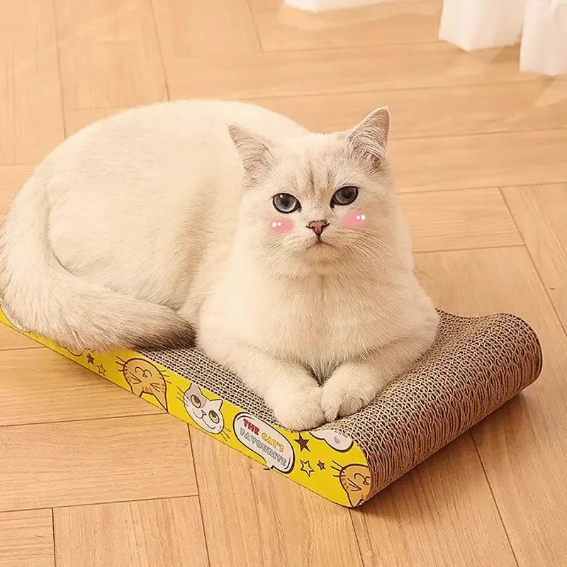 Griffoir en carton pour chat - Planche à gratter - Maru