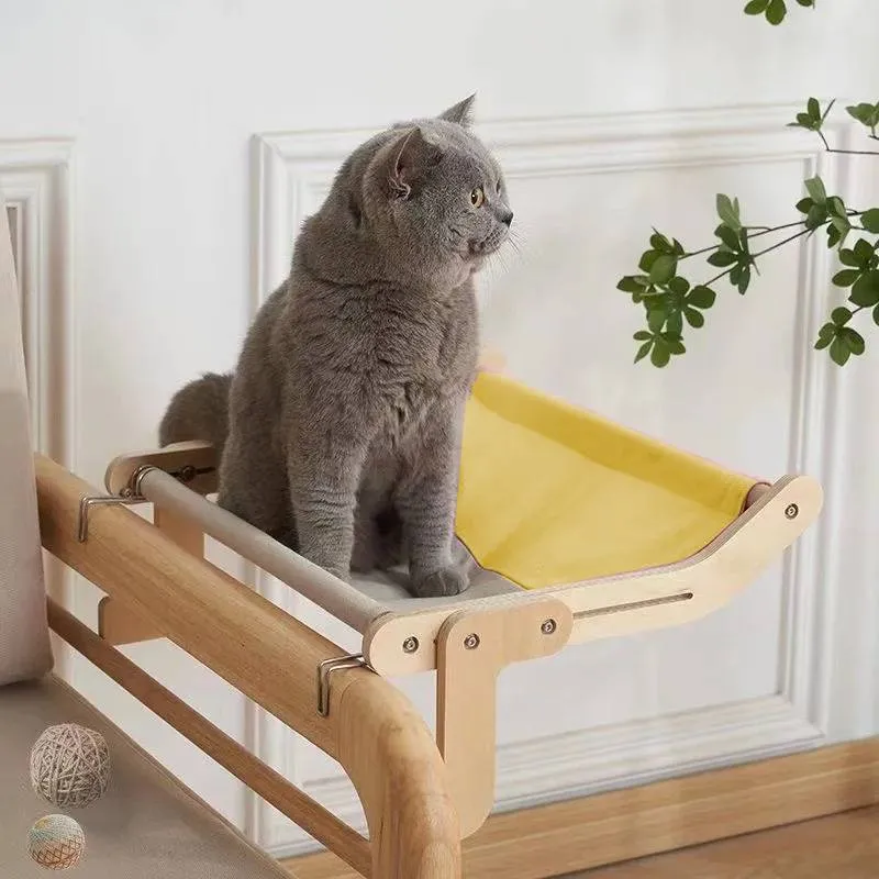 Hamac chat pour fenêtre et lit