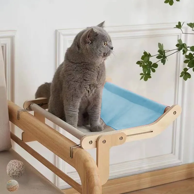 Hamac chat pour fenêtre et lit