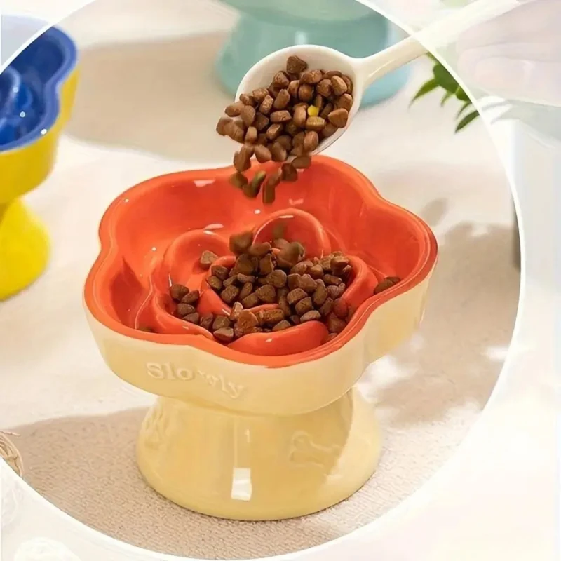gamelle anti glouton chat | Gourmet en Herbe