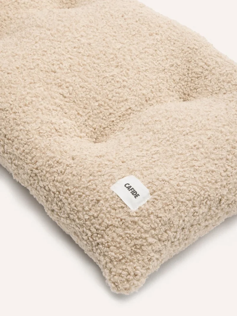 Coussin pour chien Bela - Bouclette beige - Cafide