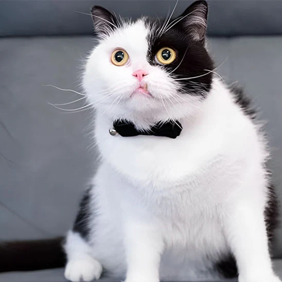 Collier chat - Noeud papillon