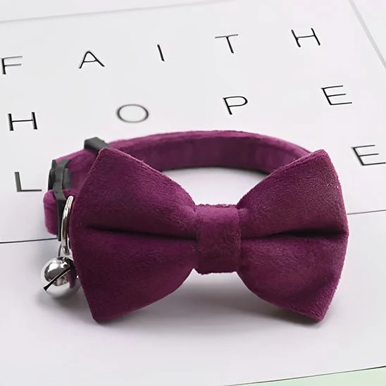 Collier chat - Noeud papillon