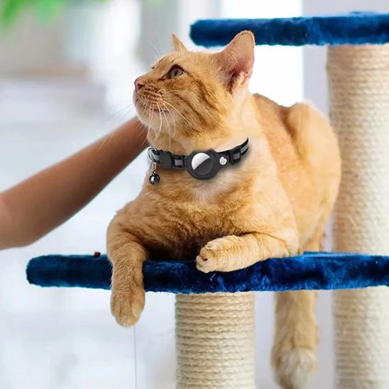 Collier chat - Support AirTag