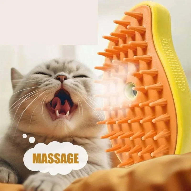 Brosse chat - À vapeur