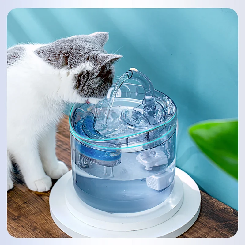Fontaine à eau chat - Fleur d'Eau™ Silencieuse & Ergonomique