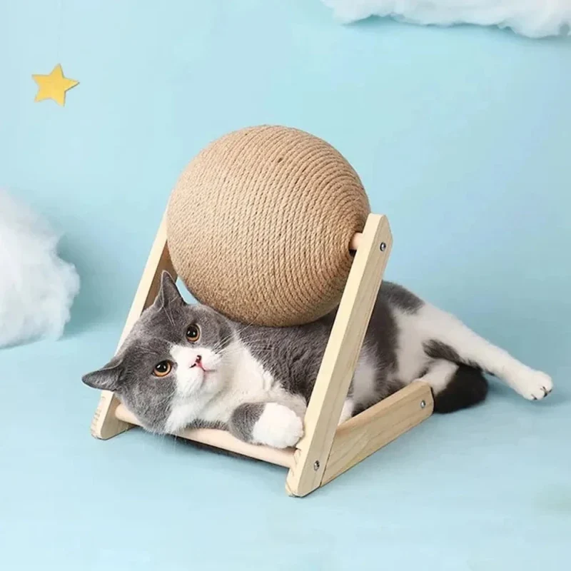 Boule griffoir chat - Anti-canapé | ScratchBall