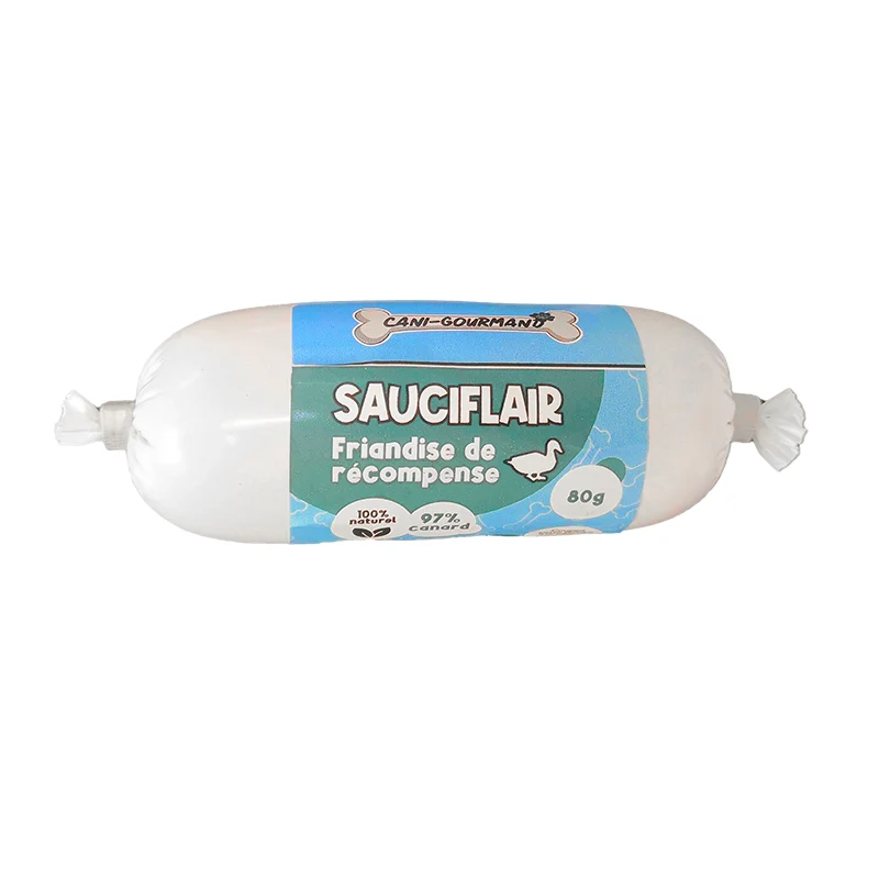 Friandises pour chiens - boudin Sauciflair - Canigourmand