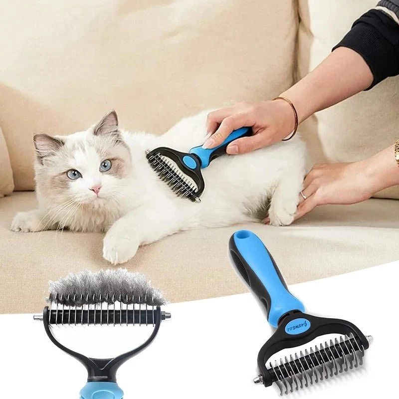 Brosse chat poil long