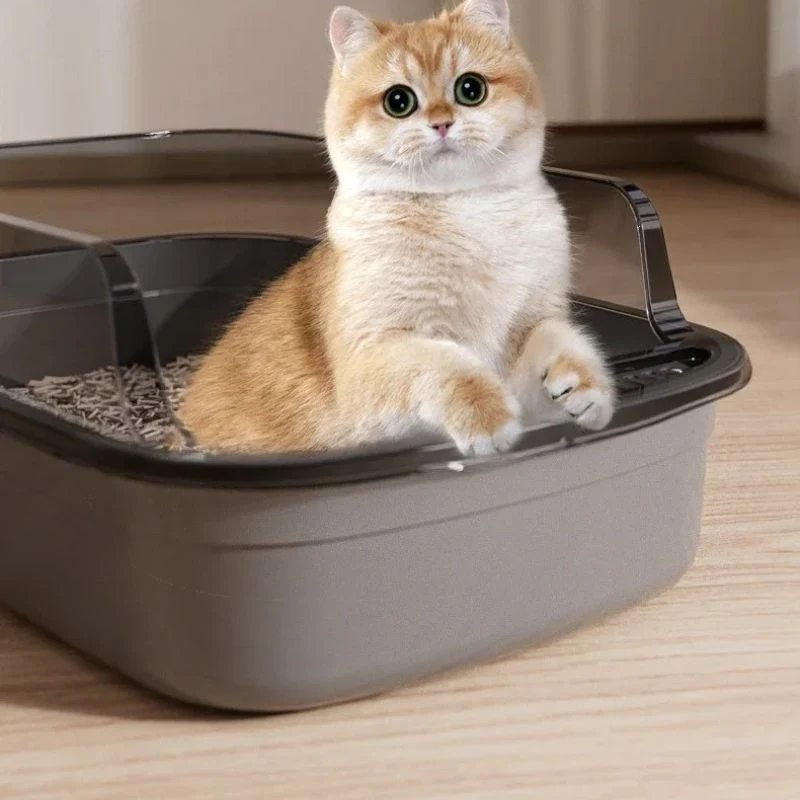 Bac à litière chat - Semi-ouvert