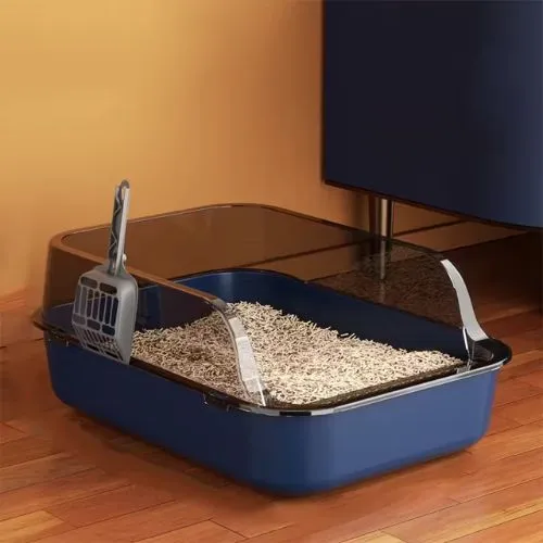 Bac à litière chat - Semi-ouvert