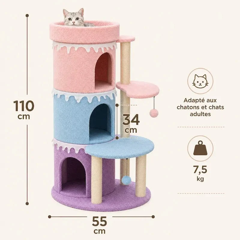 Arbre à chat tour - Gain de hauteur | Felimax