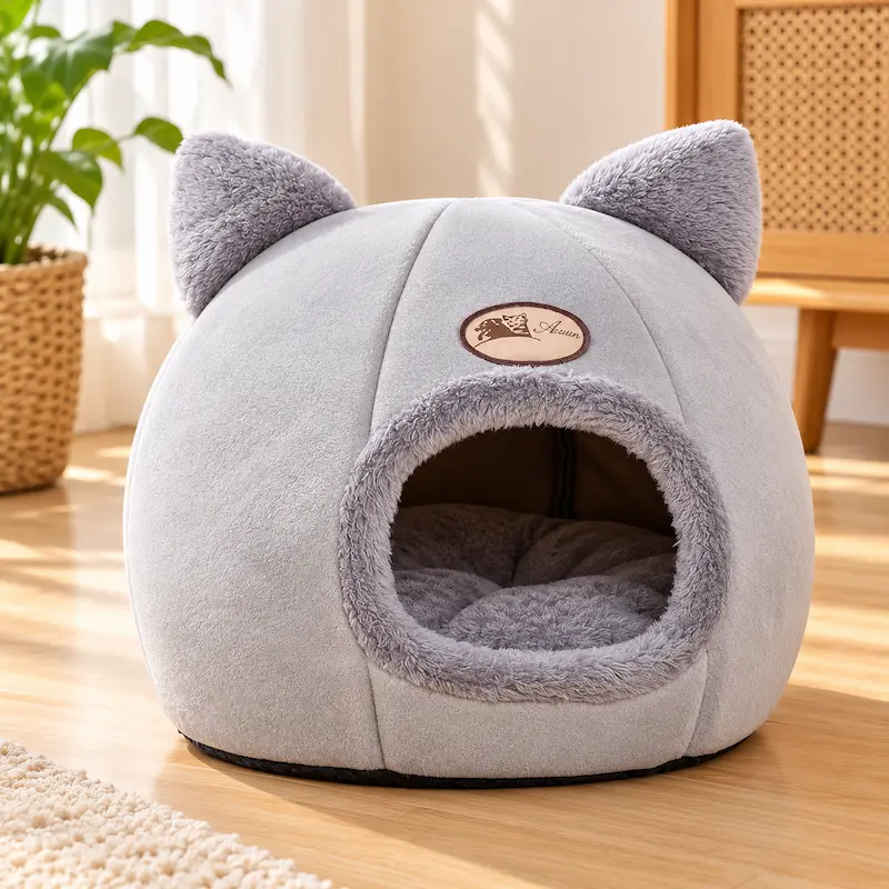 Panier chat tête de chat - Design mignon | KittyNest