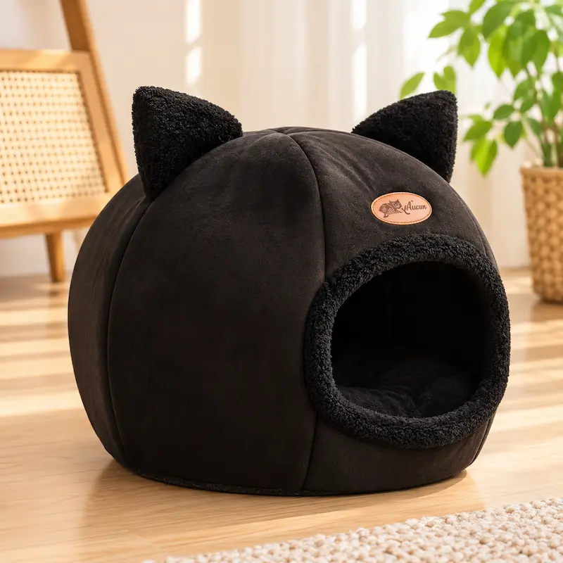 Panier chat tête de chat - Design mignon | KittyNest