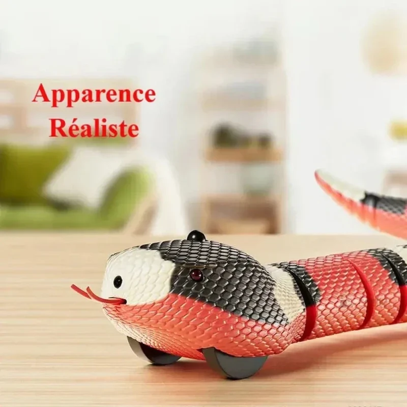 Jouet serpent pour chat - Mouvement réaliste | SnakePlay