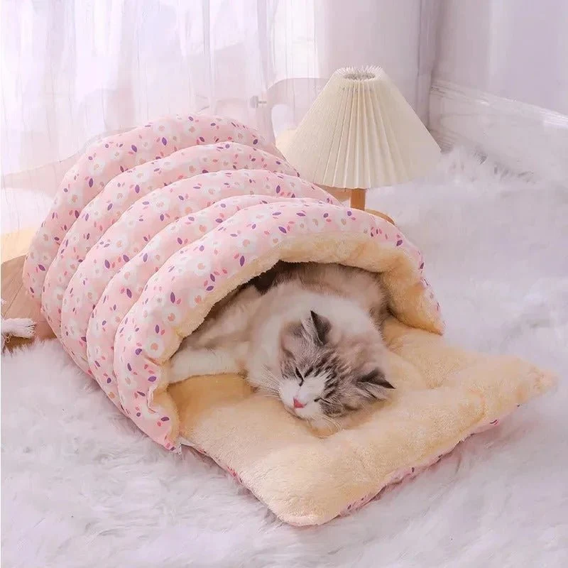Sac de couchage pour chat - cocon douillet