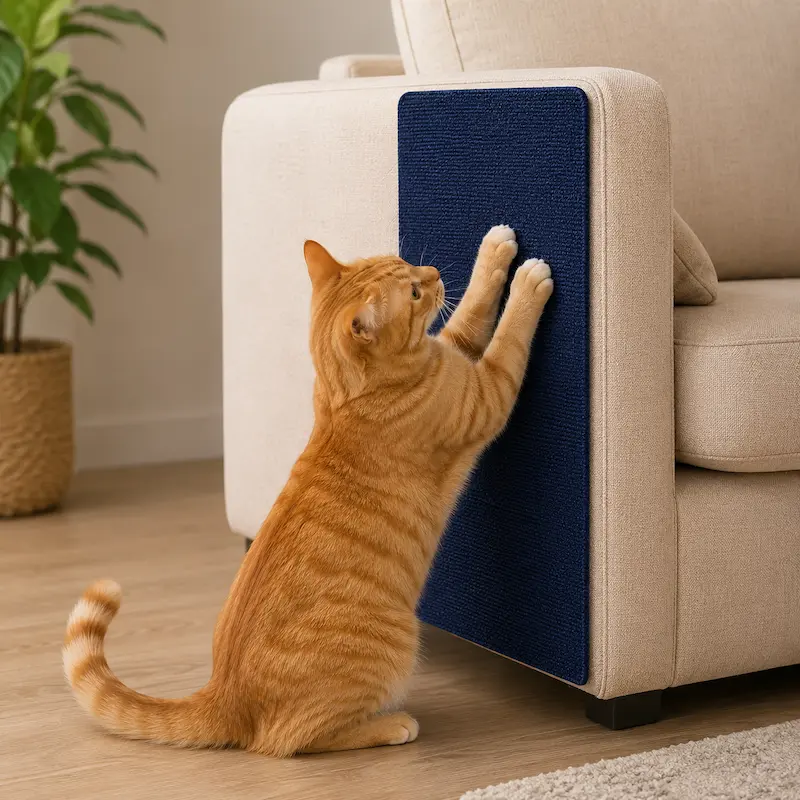 Griffoir chat canapé – Protection & griffage | SofaGuard