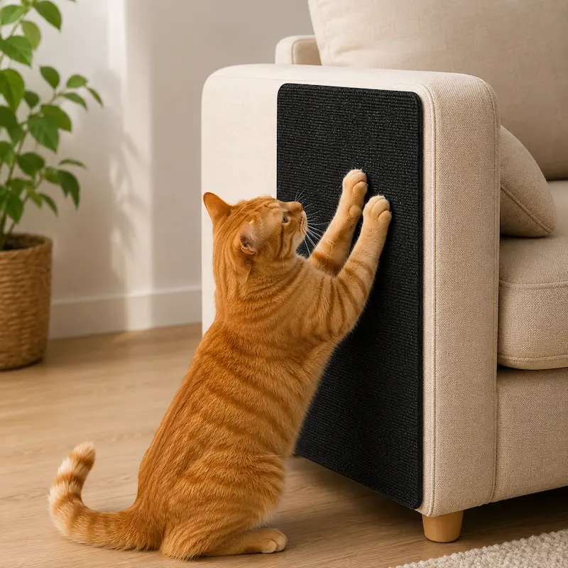 Griffoir chat canapé – Protection & griffage | SofaGuard
