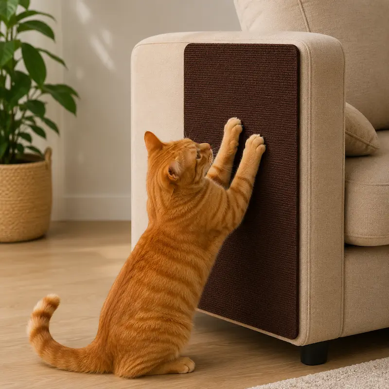 Griffoir chat canapé – Protection & griffage | SofaGuard